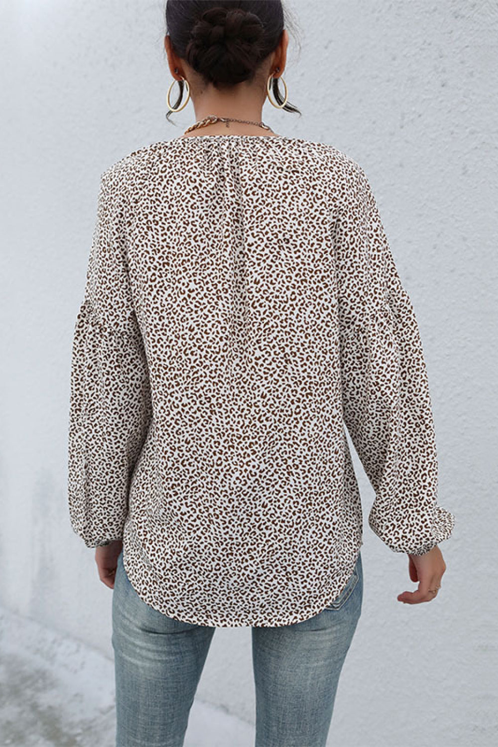 Esme Leopard Print Blouse