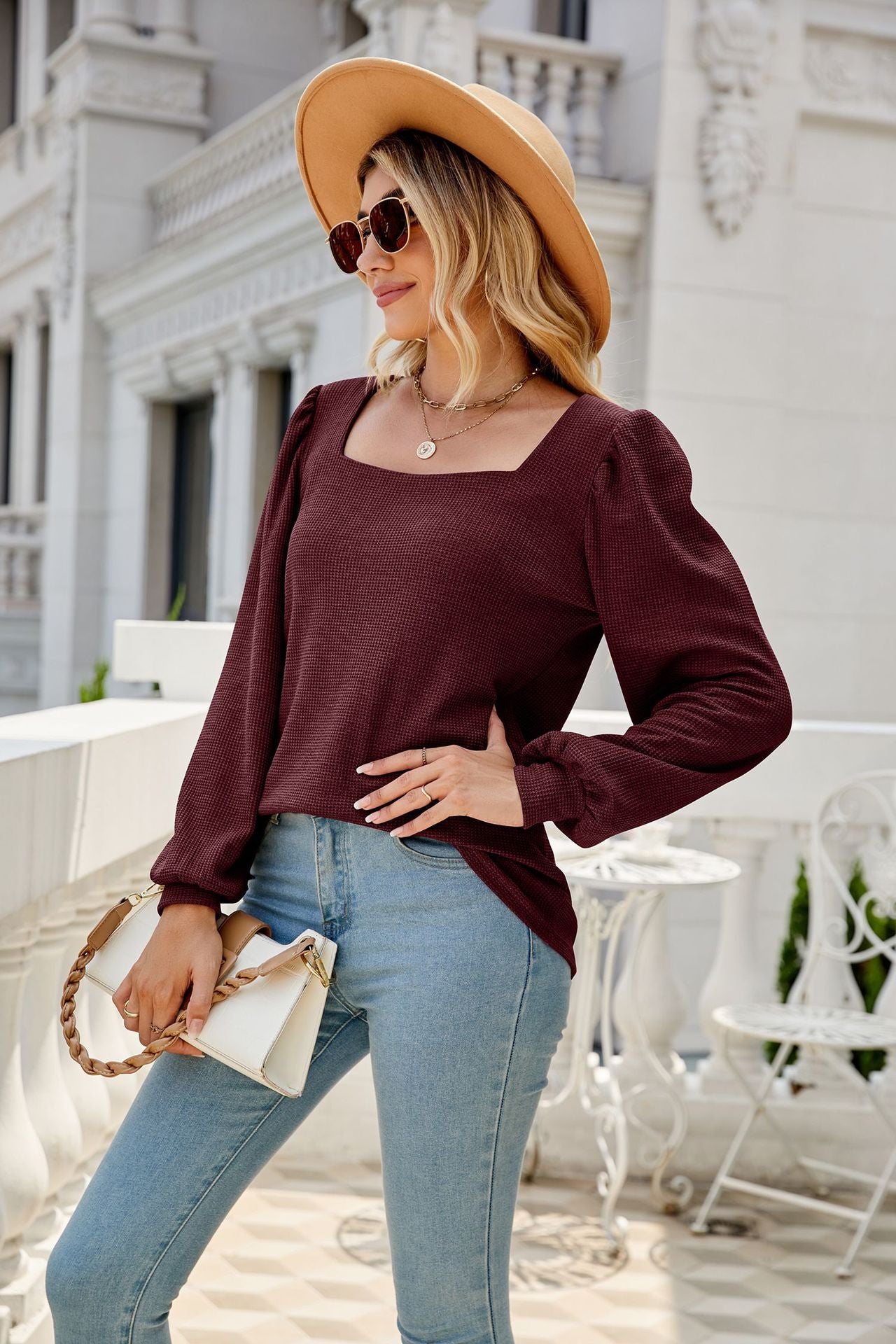 Ava Puff Sleeve Top