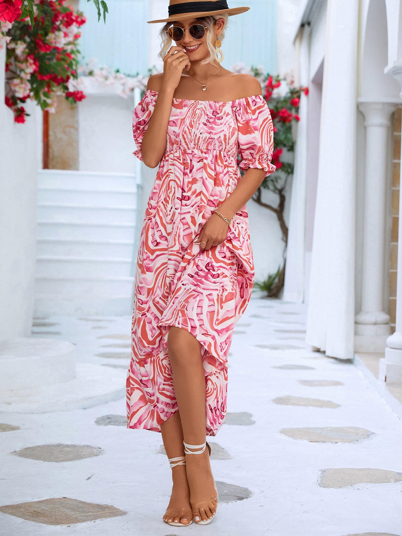 Kamila Floral Midi Dress