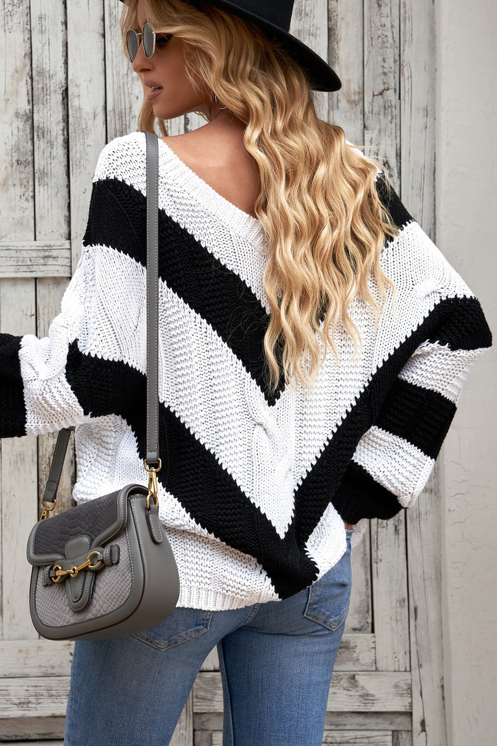 Chelsea Chevron Sweater