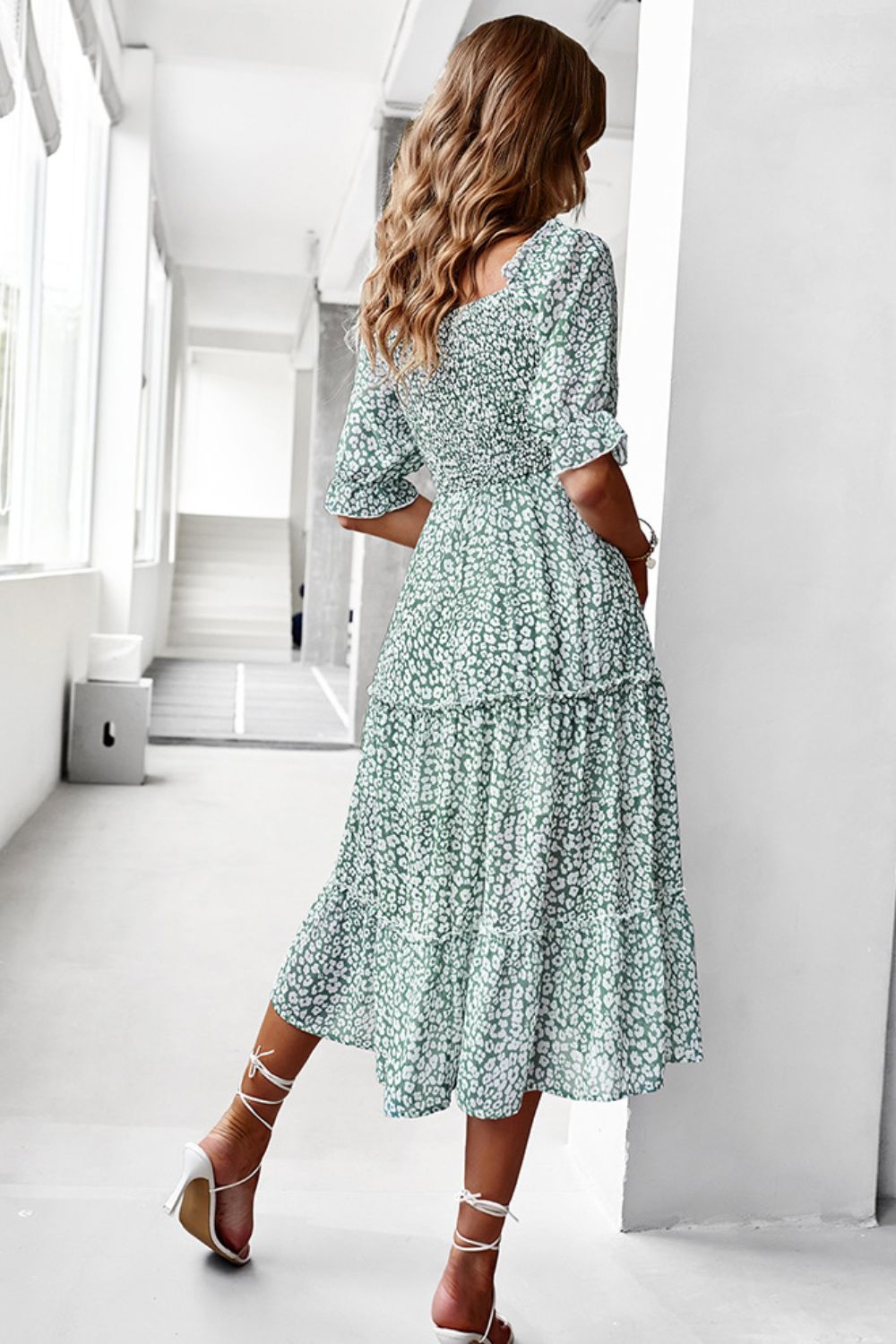 Gwen Floral Off-Shoulder Dress