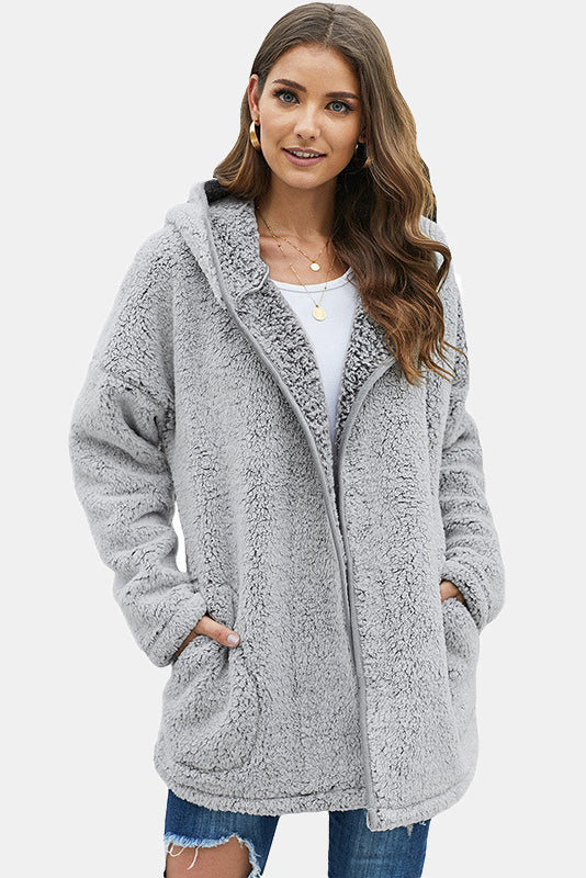 Soraya Hooded Teddy Coat