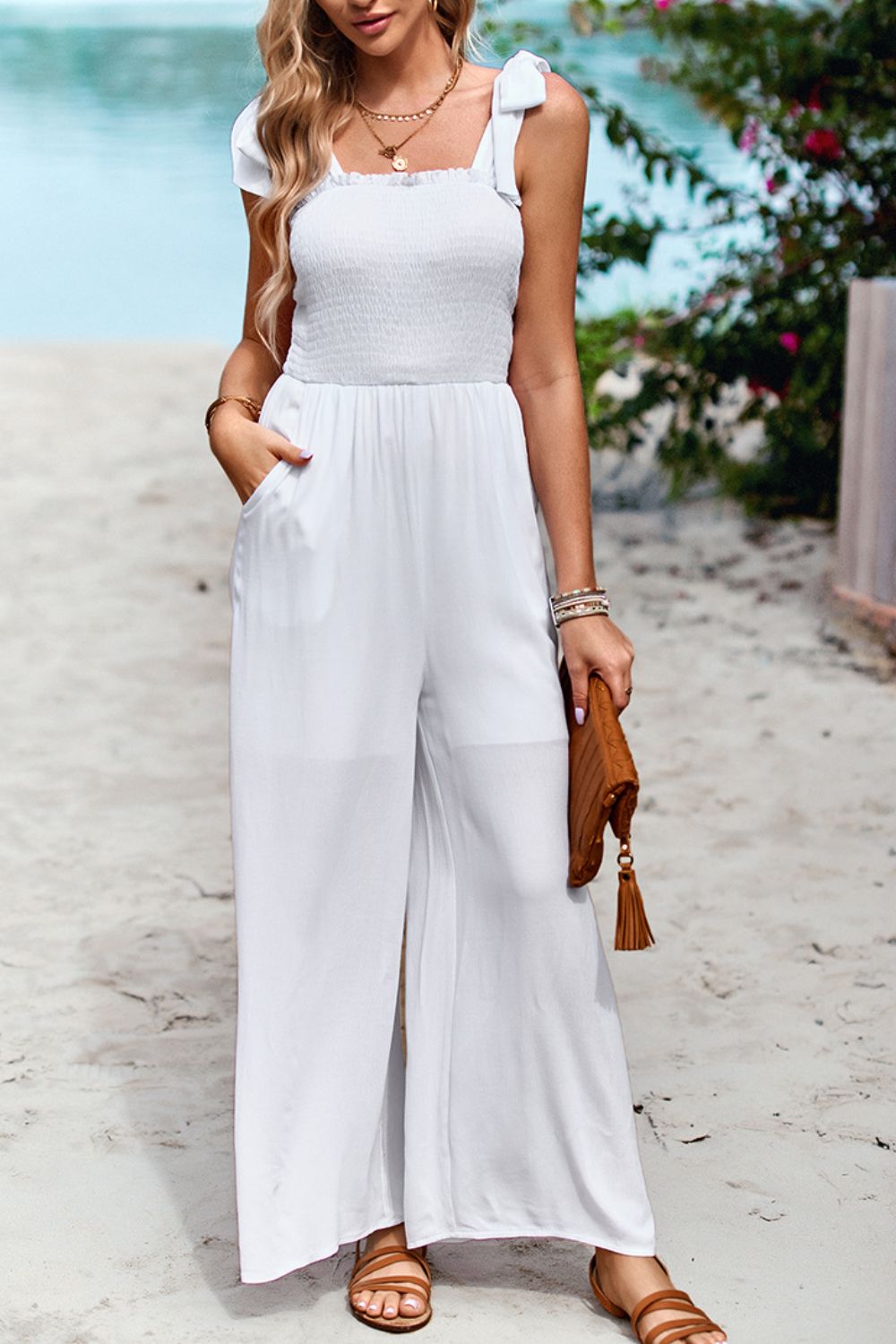 Alia Wide Leg Jumpsuit