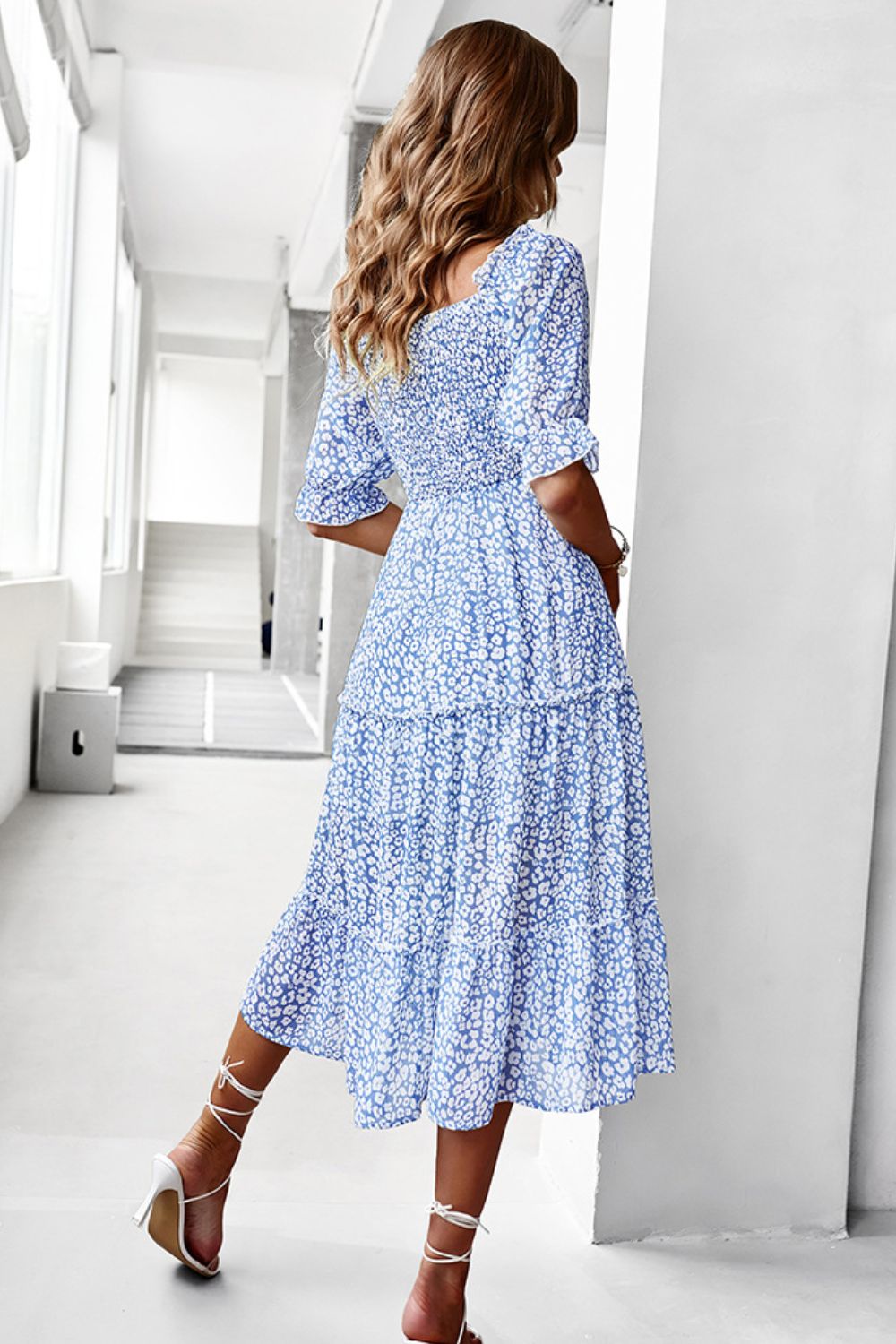 Gwen Floral Off-Shoulder Dress