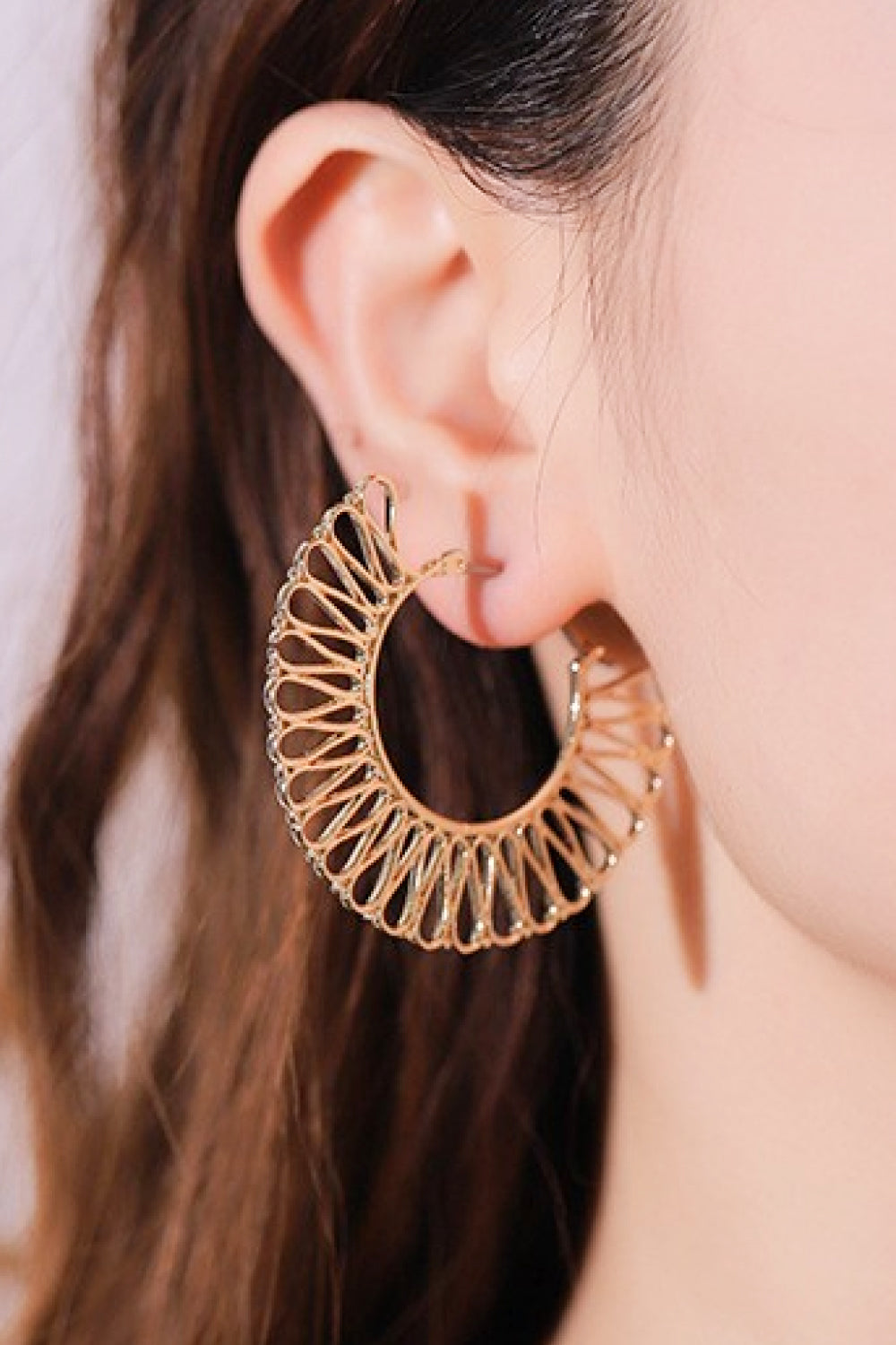 Fernanda Cutout Earrings