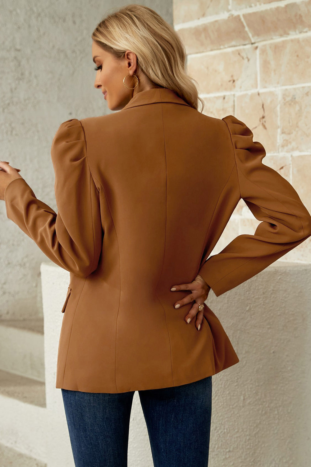 Wren Puff Sleeve Blazer