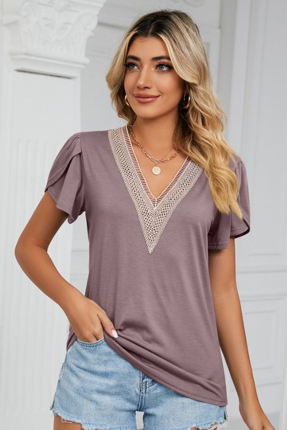 Eden V-Neck Top