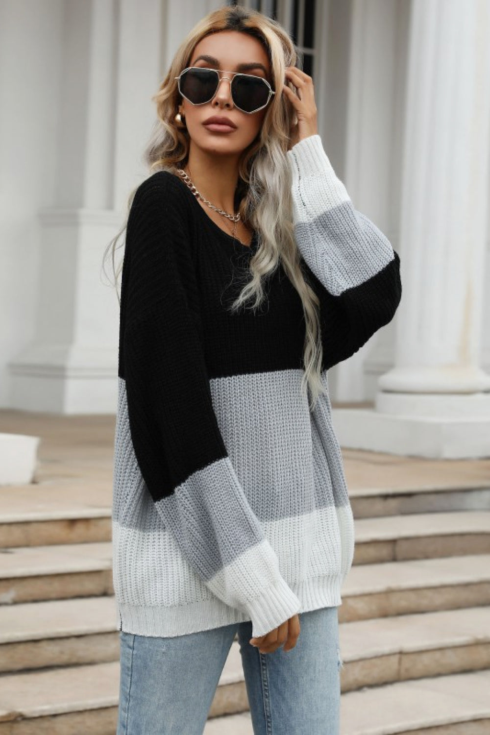 Charlotte Bulky Knit Sweater