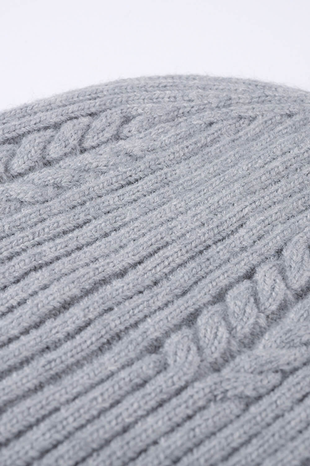 Hana Cable-Knit Cuff Beanie