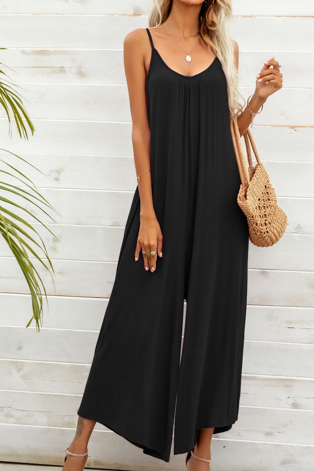 Alora Spaghetti Strap Jumpsuit