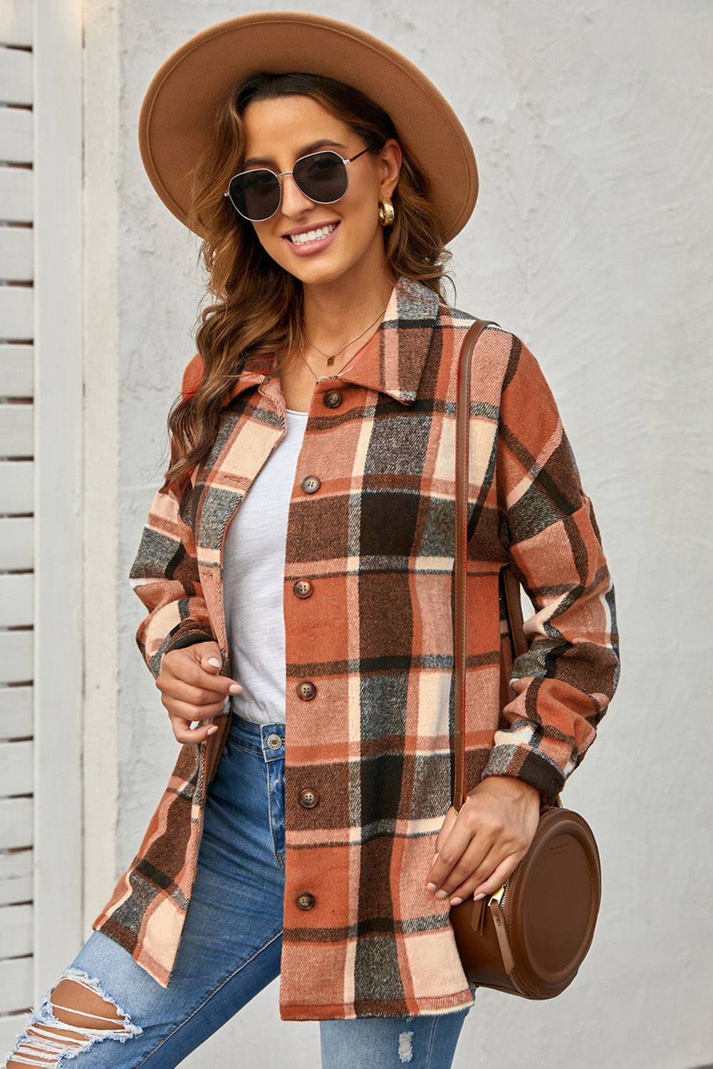 Noa Plaid Shacket