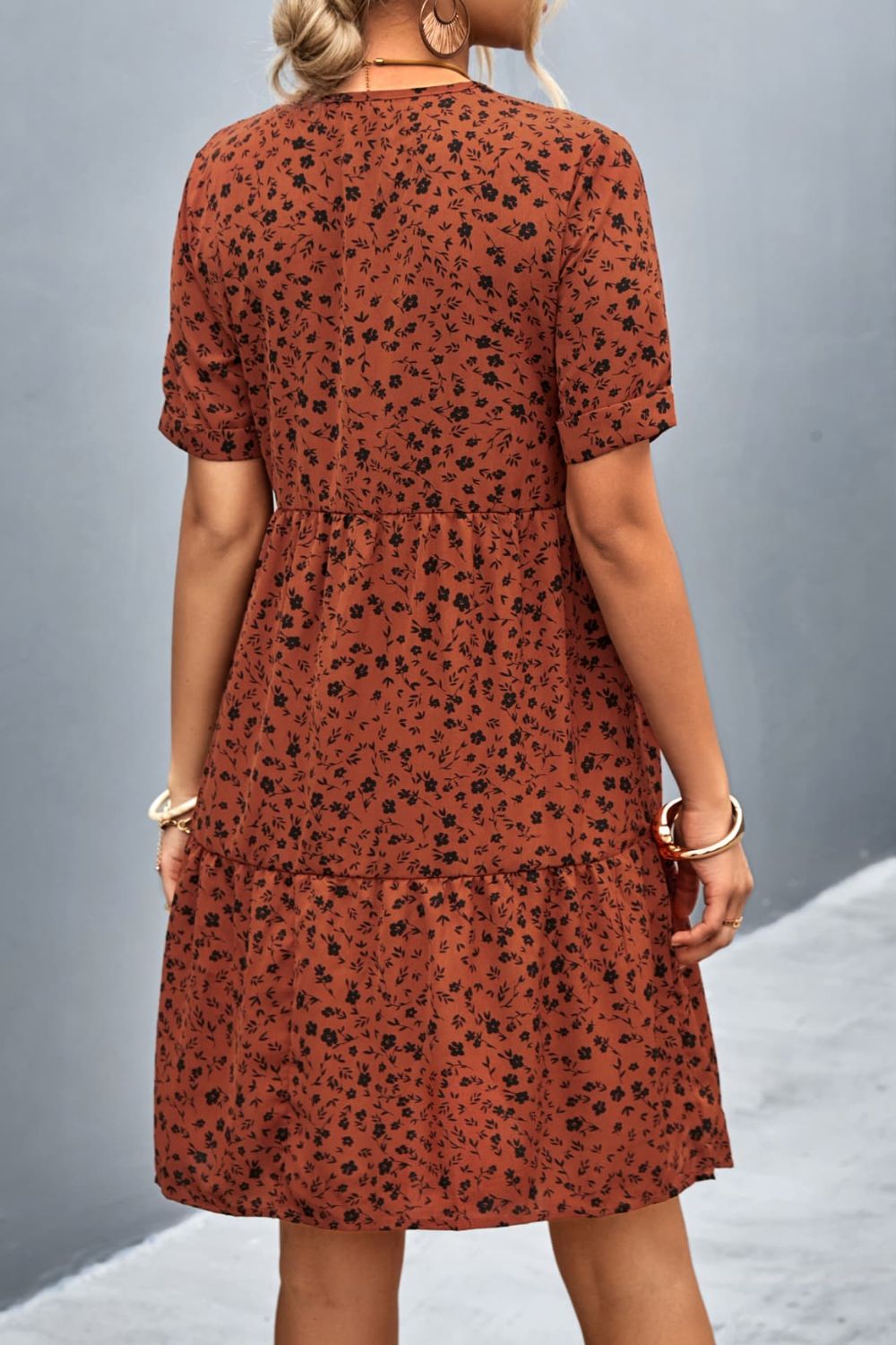 Denver Ditsy Floral Dress