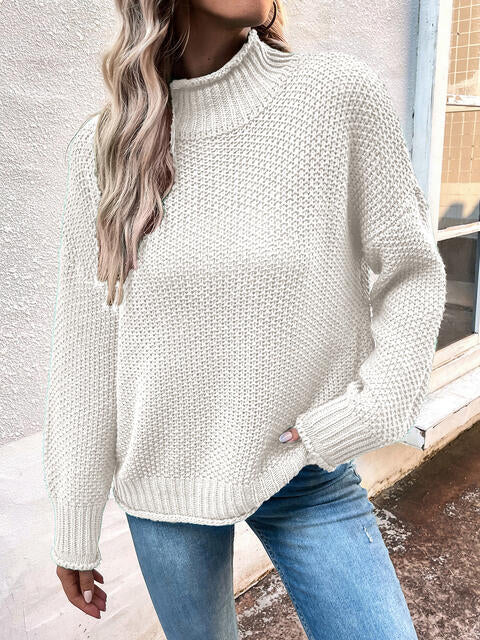 Myra Roll Hem Sweater