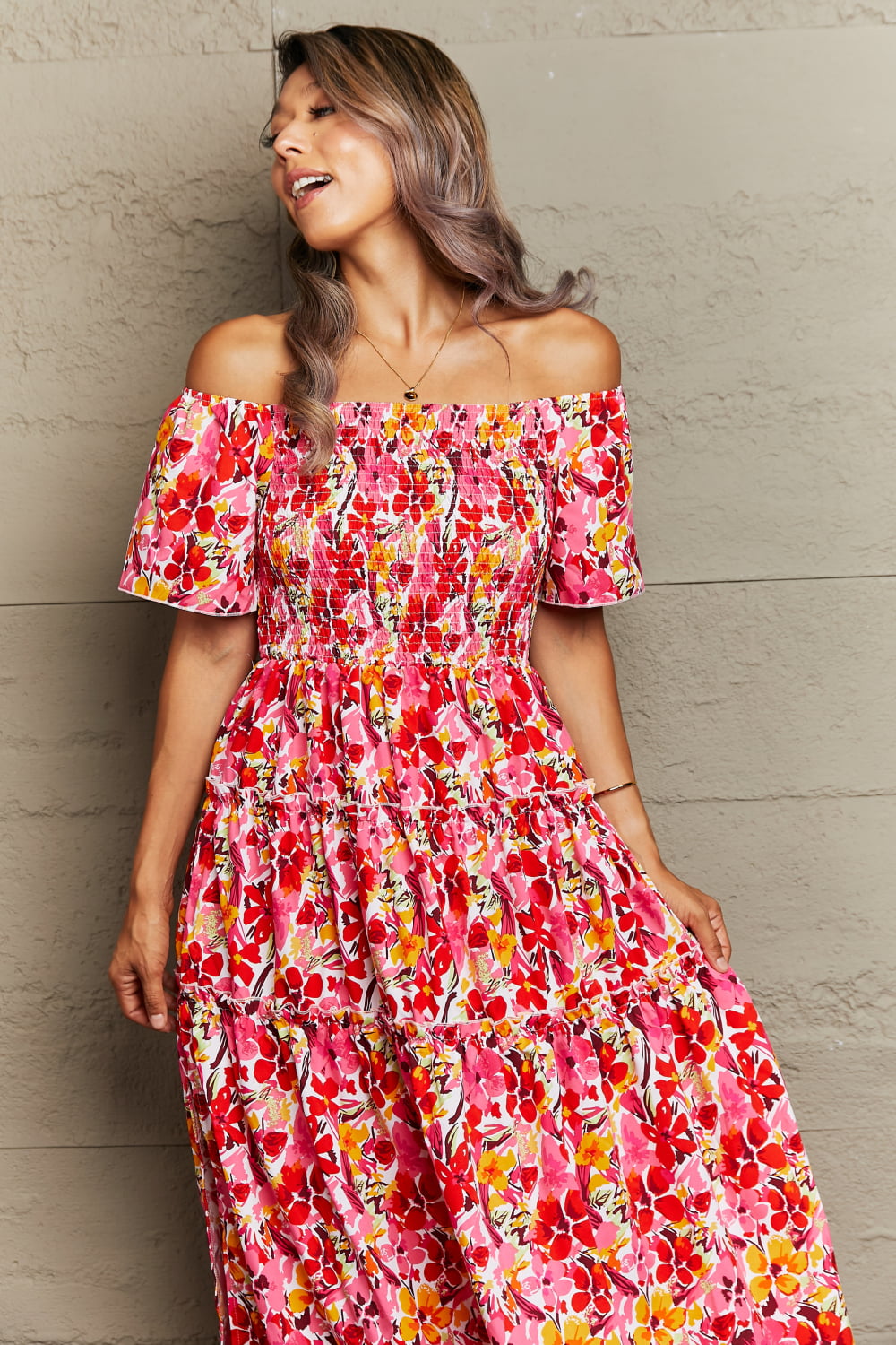 Saige Floral Maxi Dress