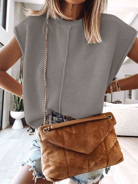 Rachel Cap Sleeve Sweater Vest