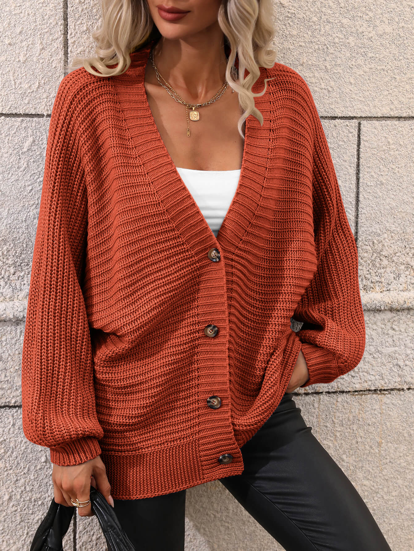 Brielle Button Cardigan