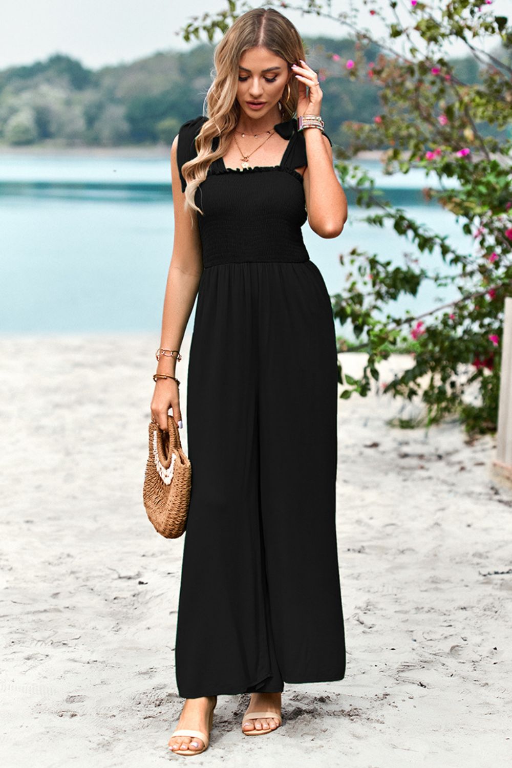 Alia Wide Leg Jumpsuit