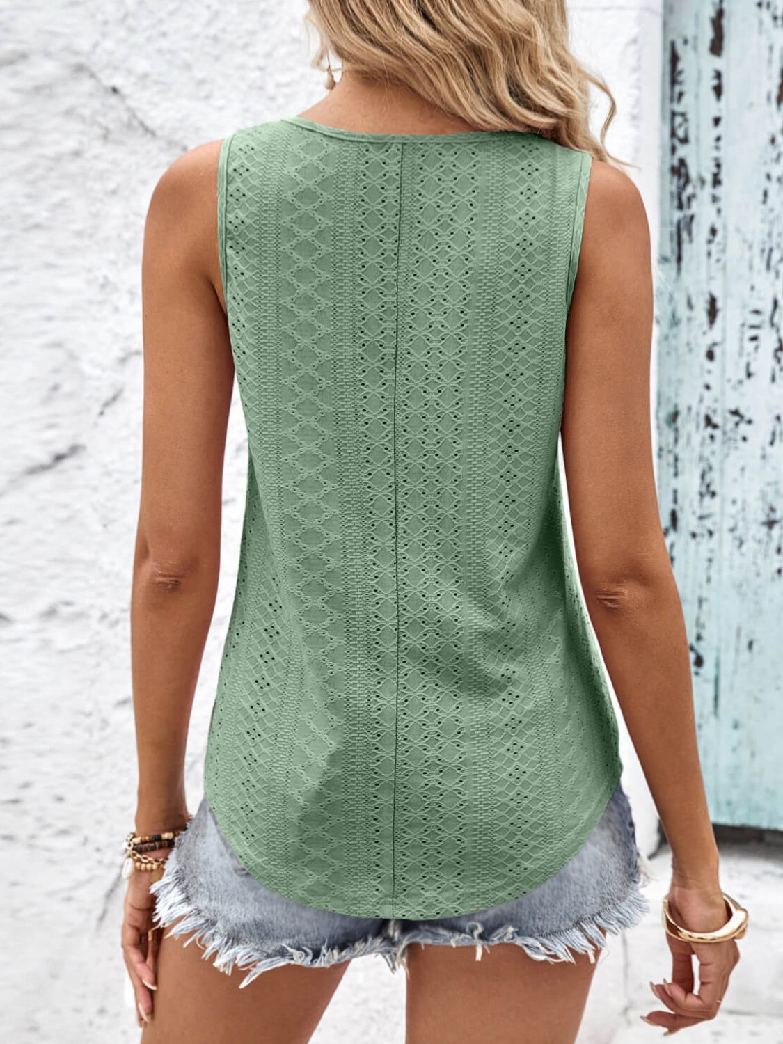 Novalee Eyelet Tank