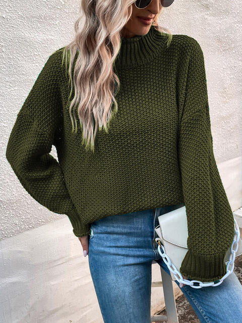 Myra Roll Hem Sweater