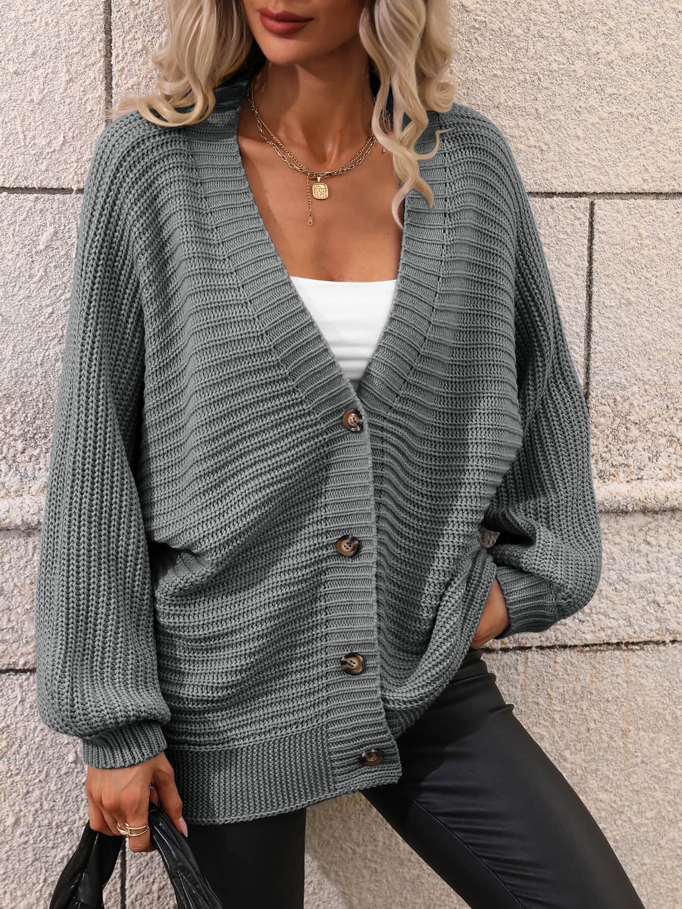 Brielle Button Cardigan