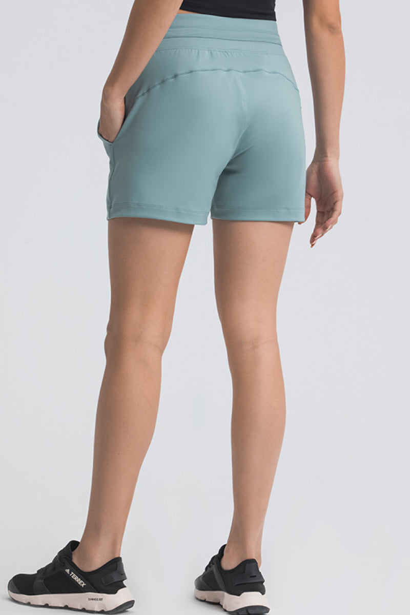 Elyse Waist Tie Active Shorts