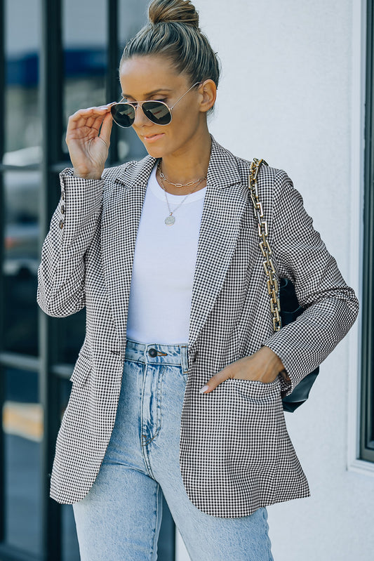 Lilly Plaid Blazer