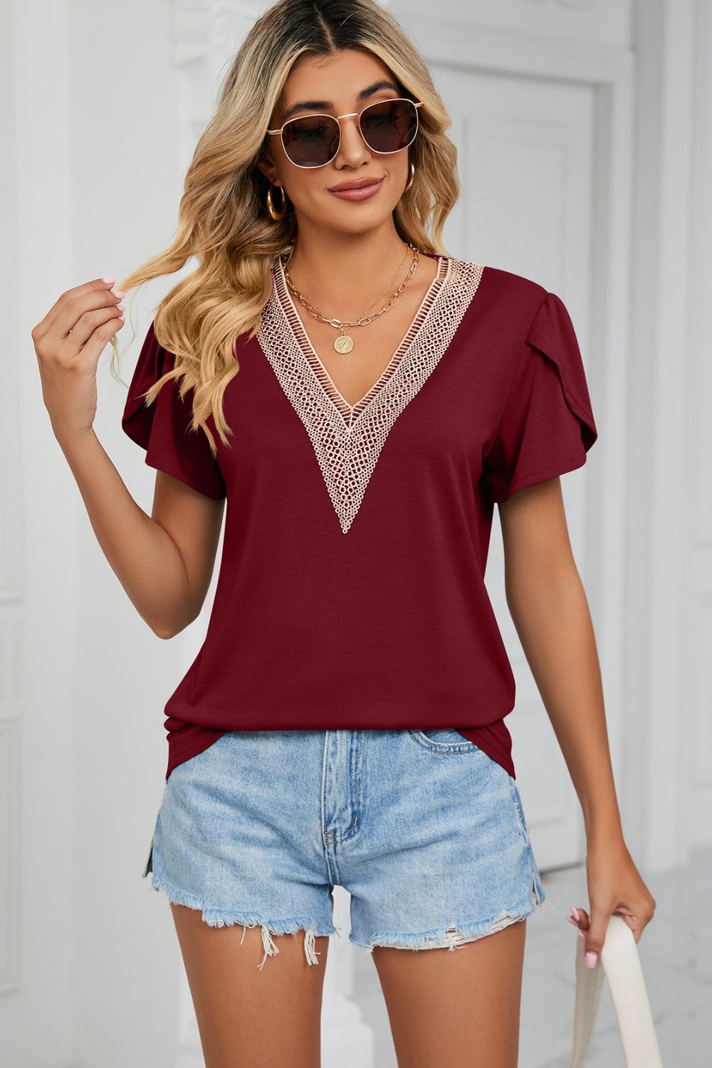 Eden V-Neck Top