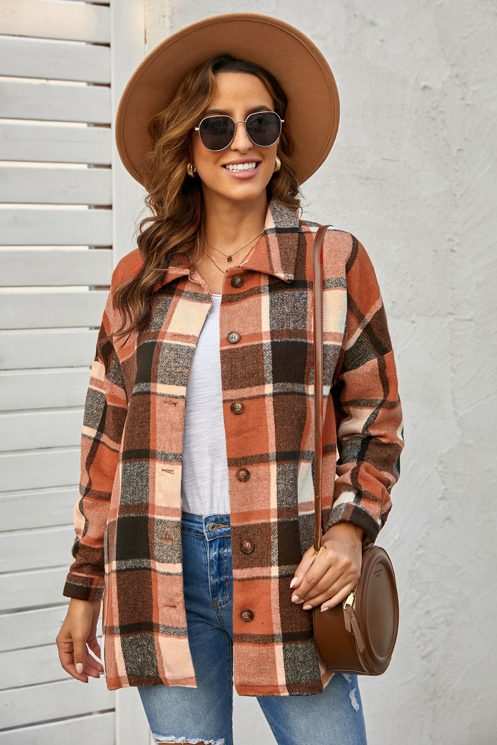 Noa Plaid Shacket