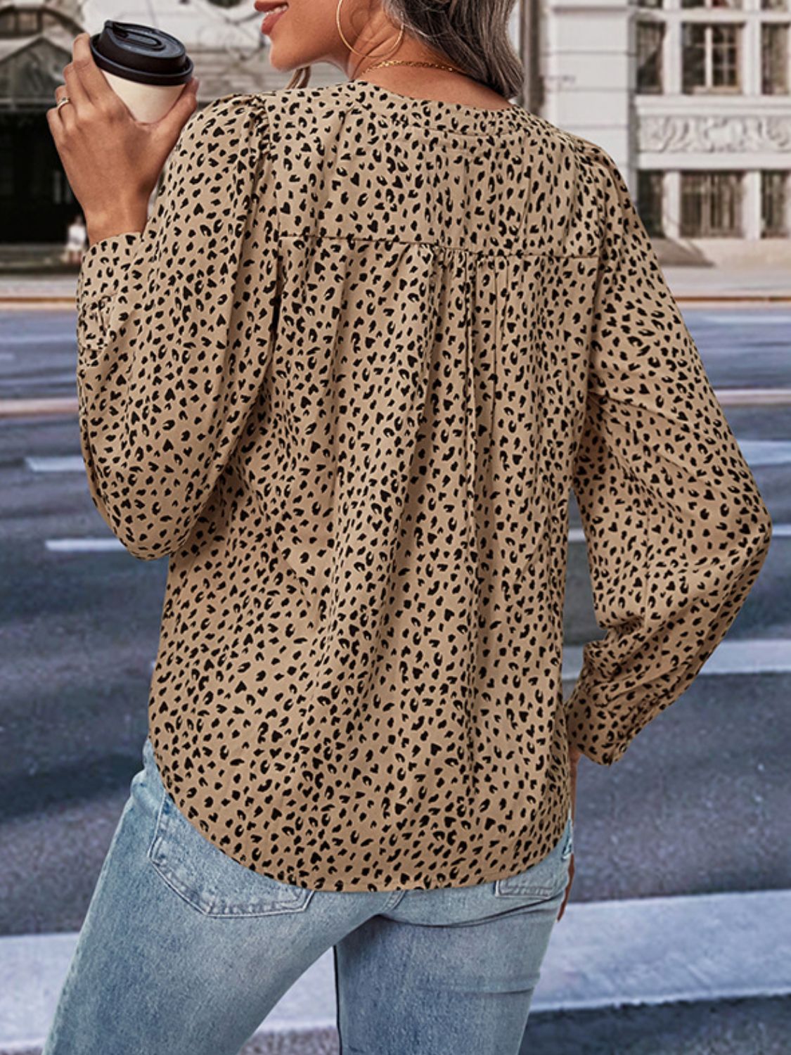 Finley Leopard Blouse