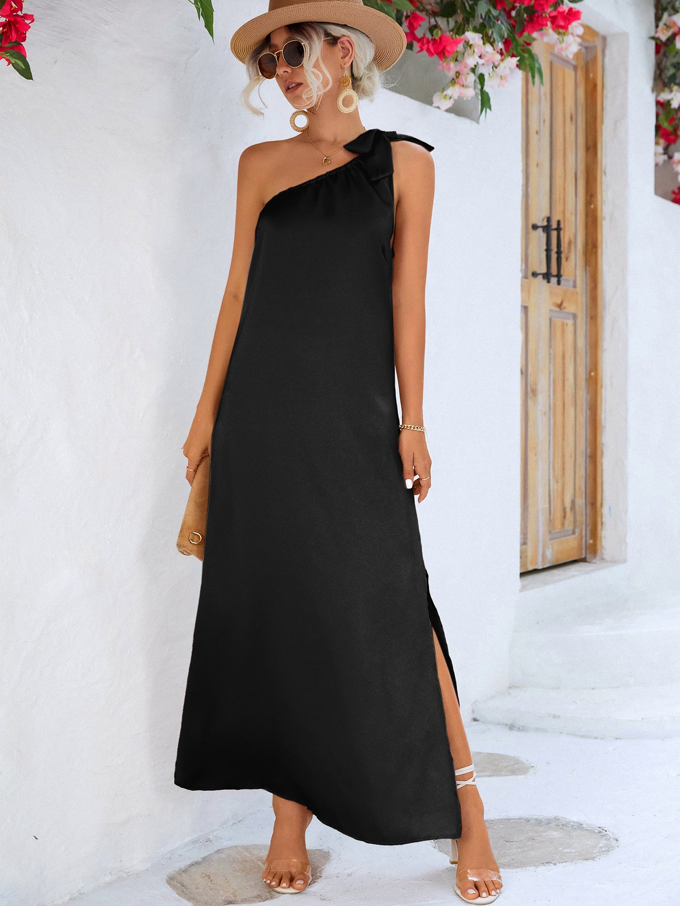 Hadley One-Shoulder Maxi Dress