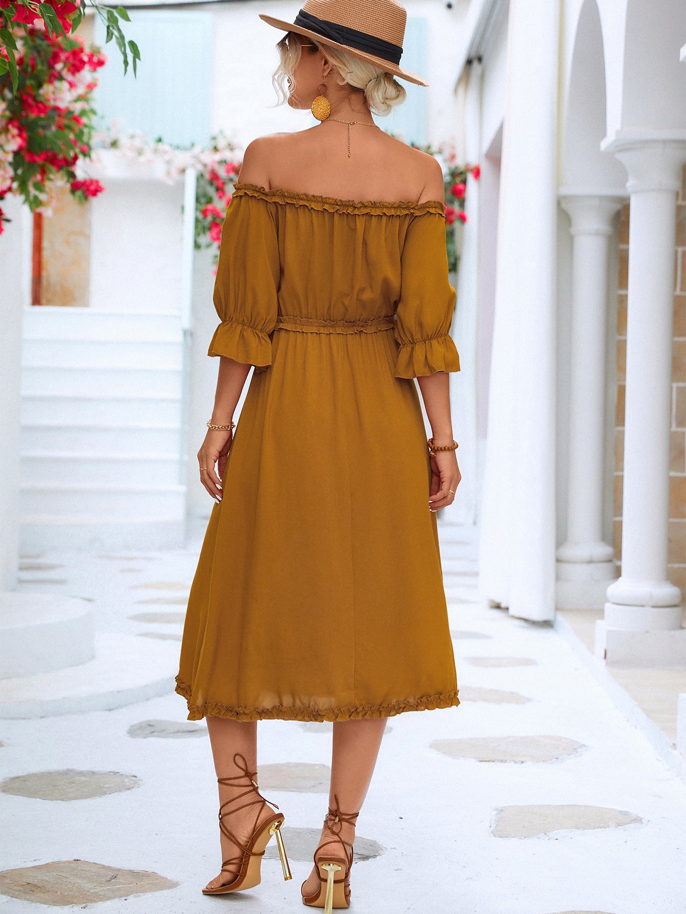 Florinda Off-Shoulder Dress