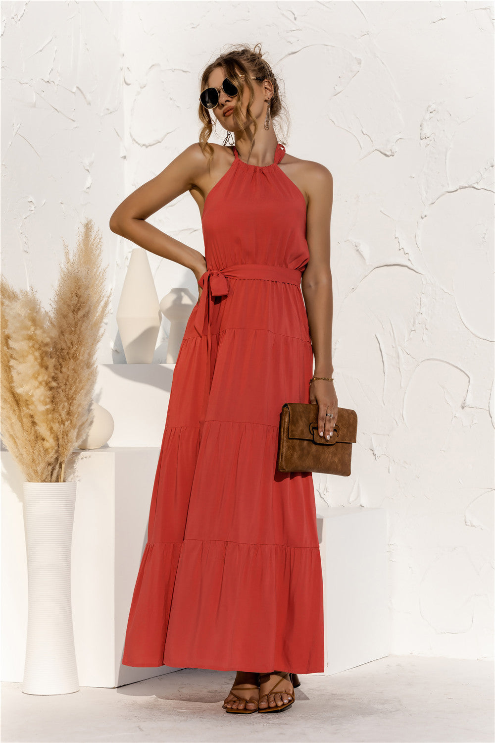 Yaretzi Halter Maxi Dress