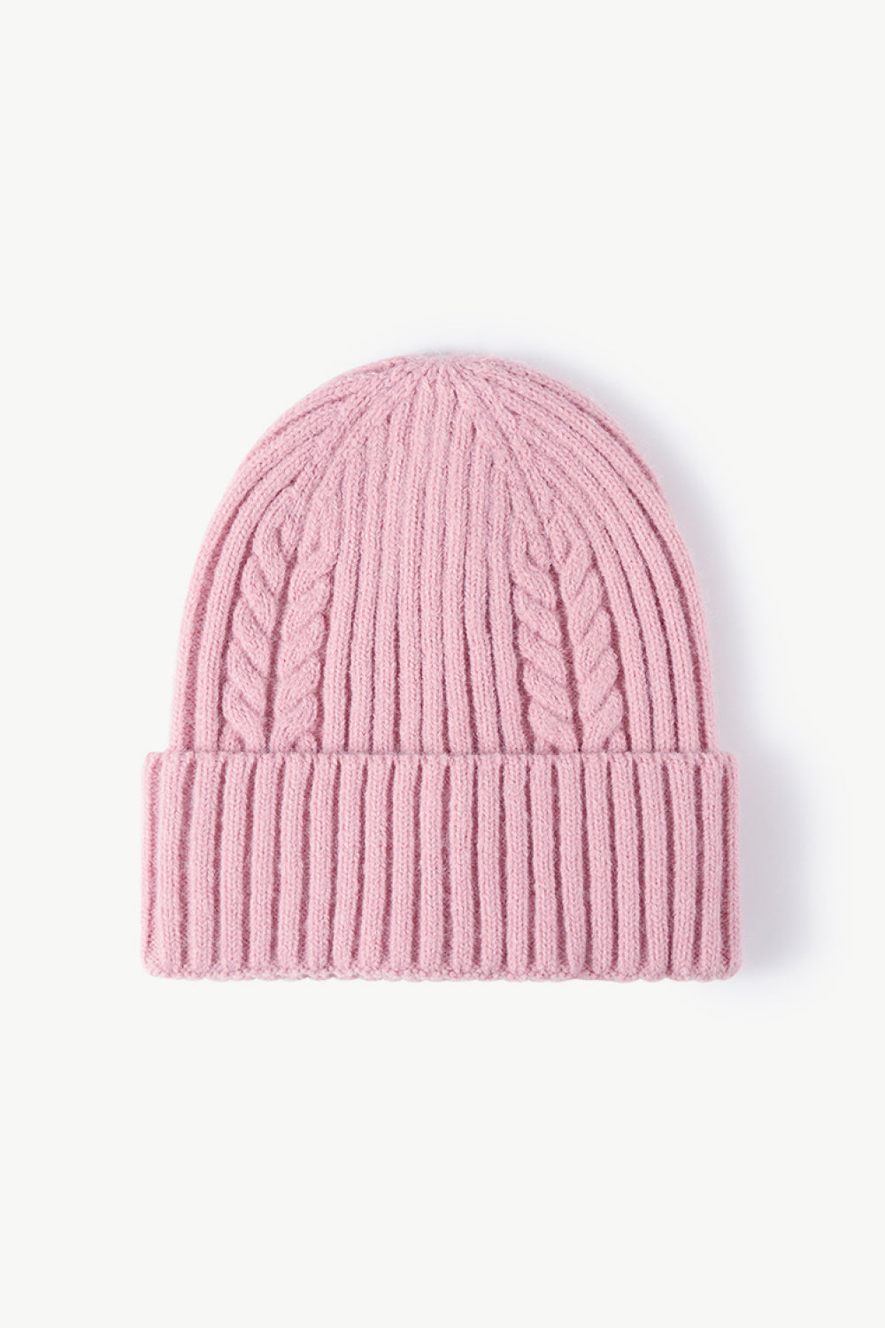 Hana Cable-Knit Cuff Beanie