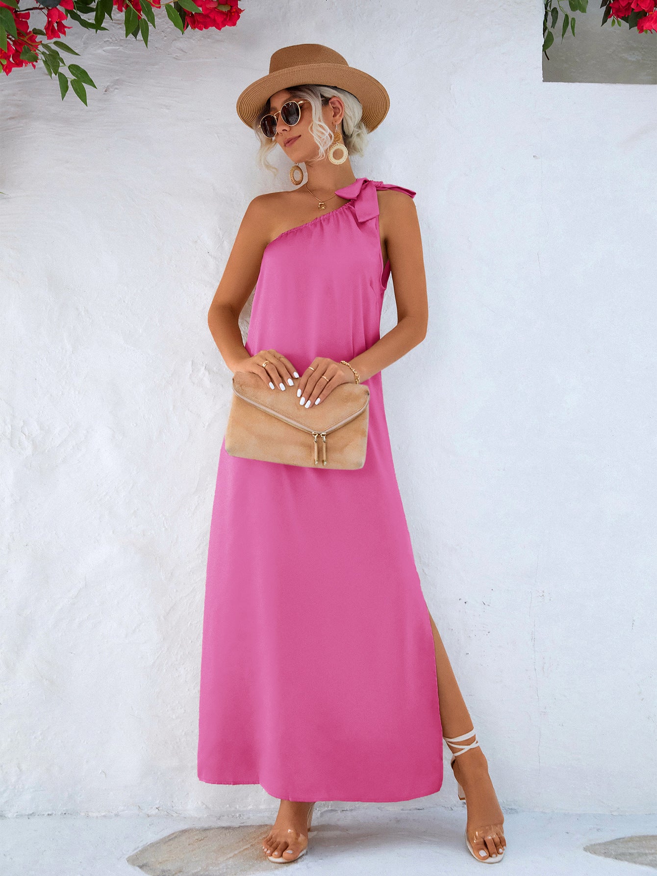 Hadley One-Shoulder Maxi Dress