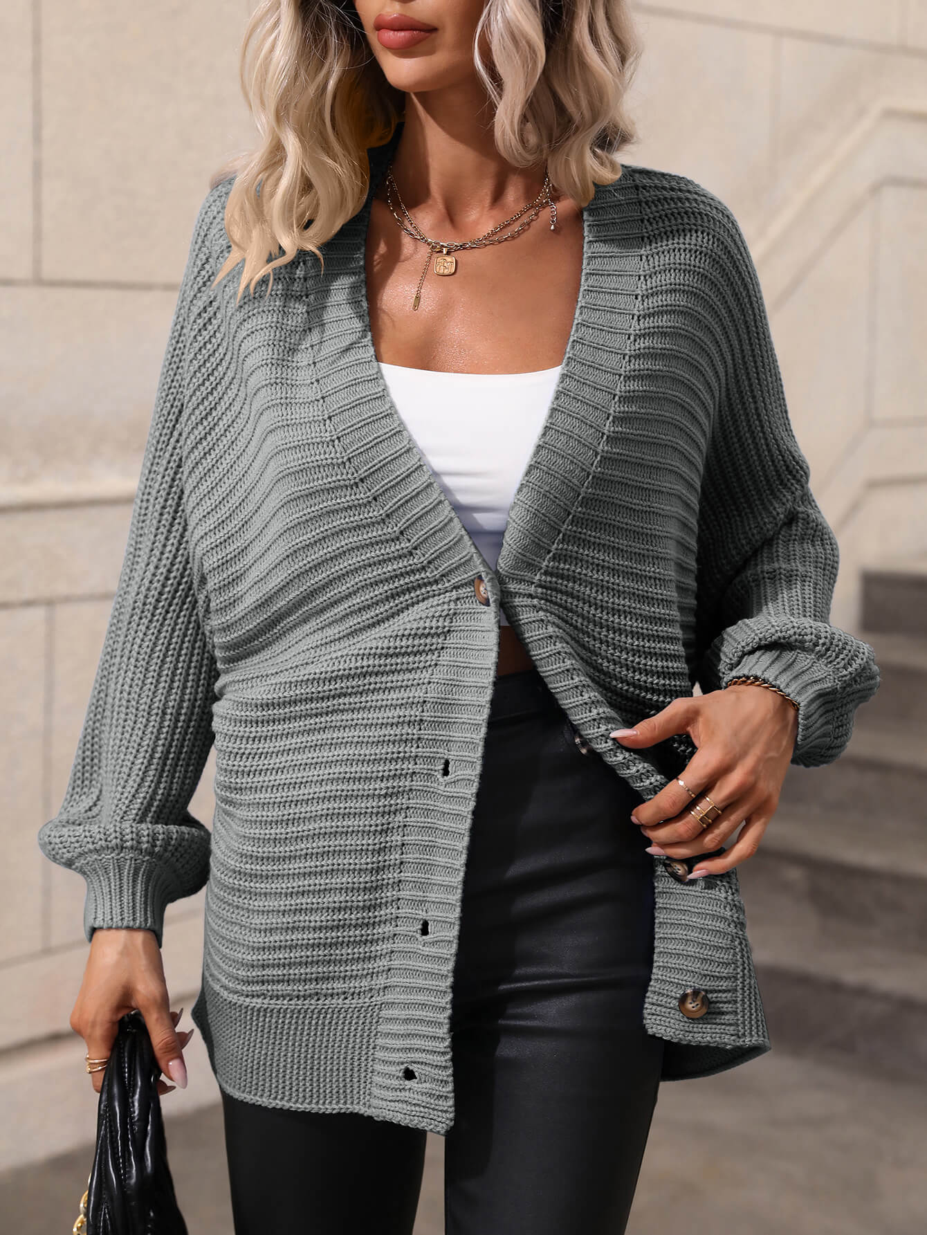 Brielle Button Cardigan