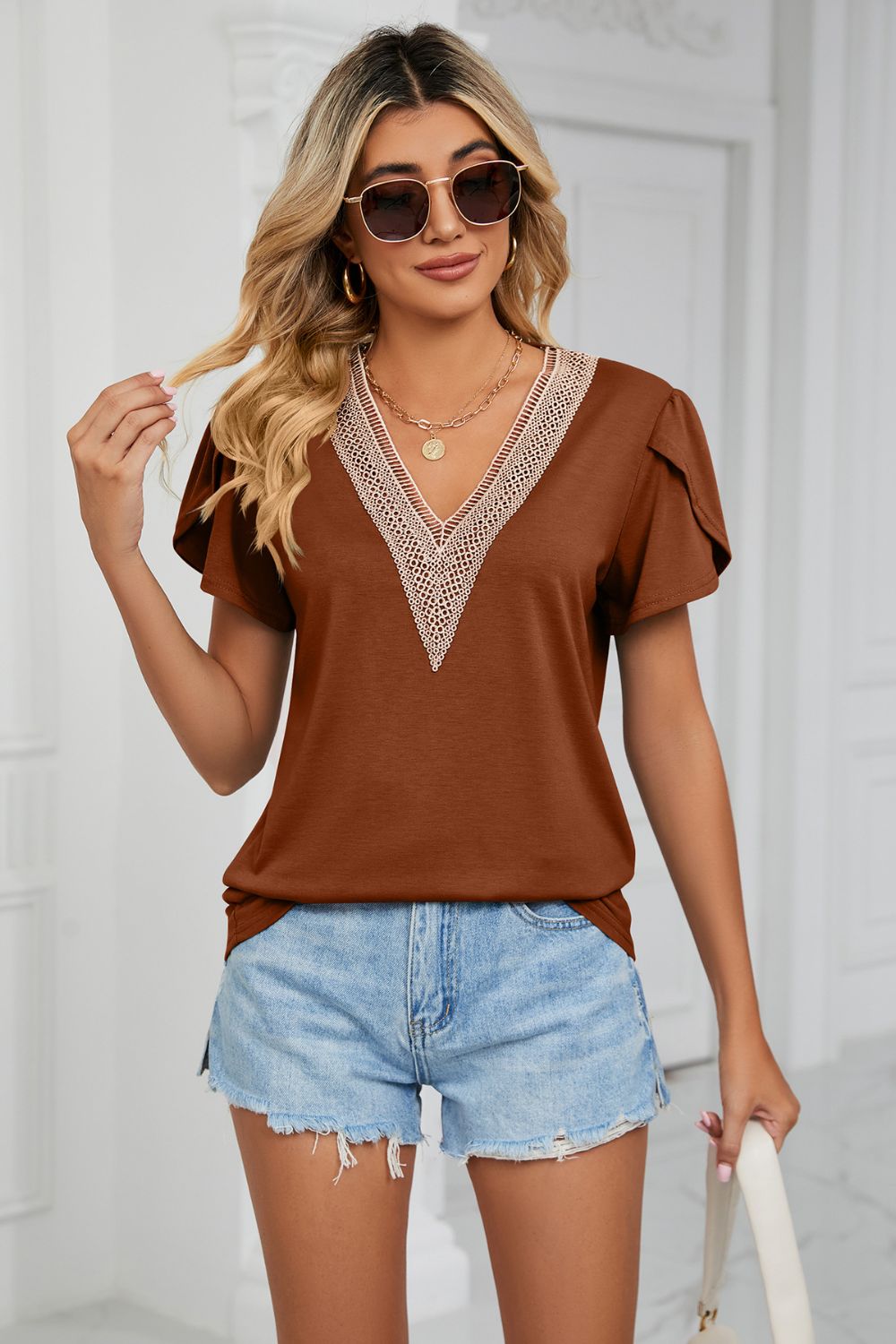 Eden V-Neck Top