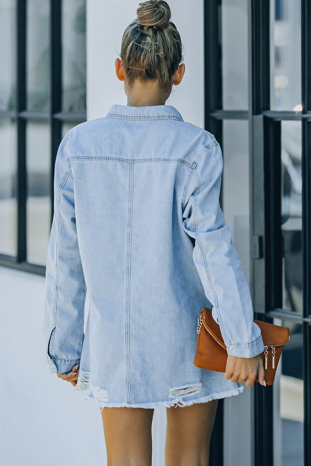 Amara Snap Denim Jacket