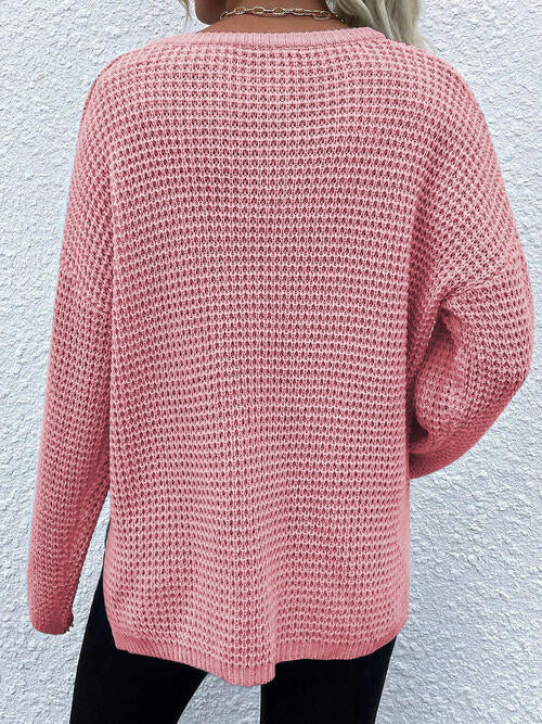 Paityn Notched Sweater