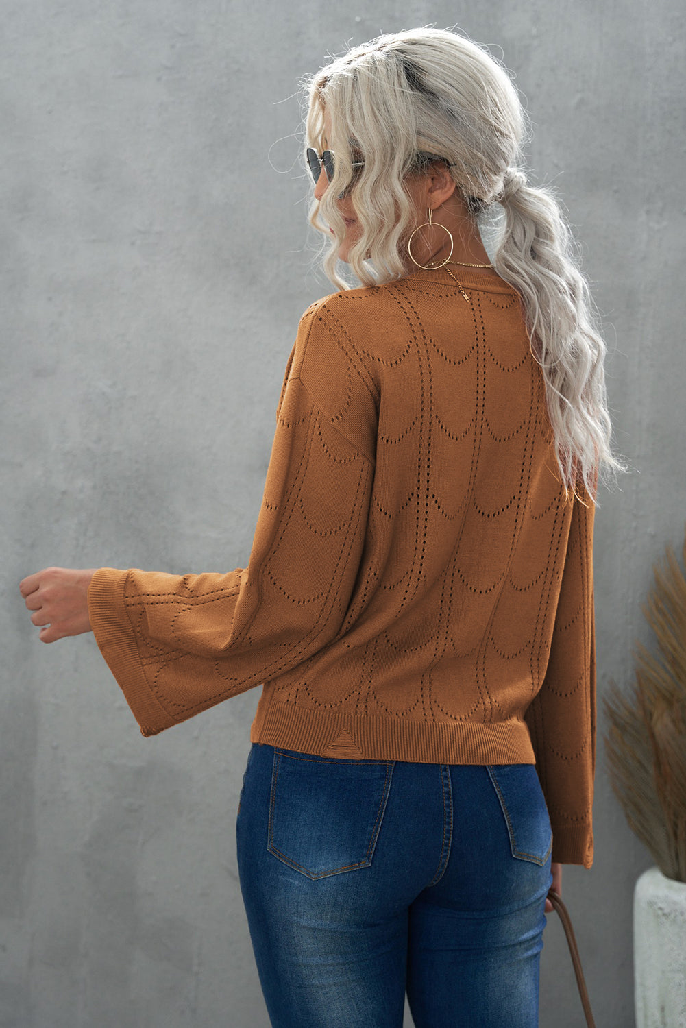 Phebe Flare Sleeve Sweater